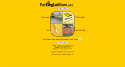 Desktop Screenshot of parkinglotstore.com
